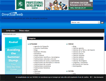 Tablet Screenshot of directoalweb.com